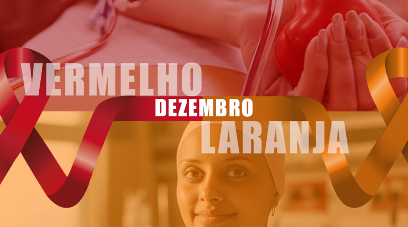 story Dezembro Vermelho e Laranja(Post)